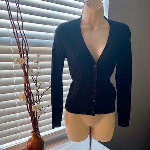 Worthington Black Cardigan